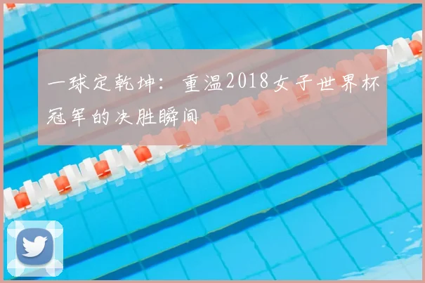 一球定乾坤:重温2018女子世界杯冠军的决胜瞬间